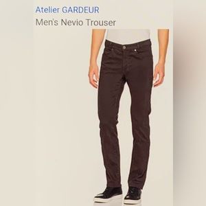 Atelier Gardeur Nevio-8 Men’s Regular-Fit Jean - Brown ~New~